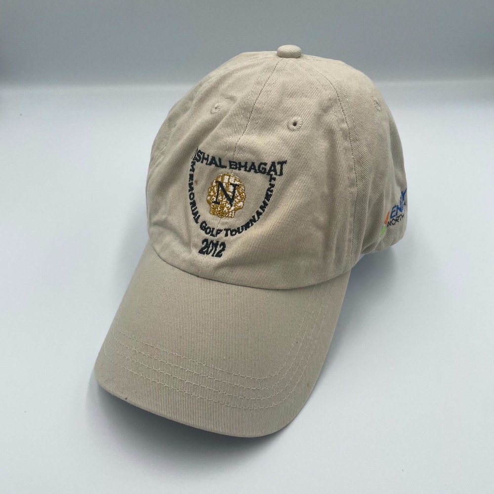 Cap America Vishal Bhagat Memorial Golf Tournament 2012 Baseball Cap Mens Brown
